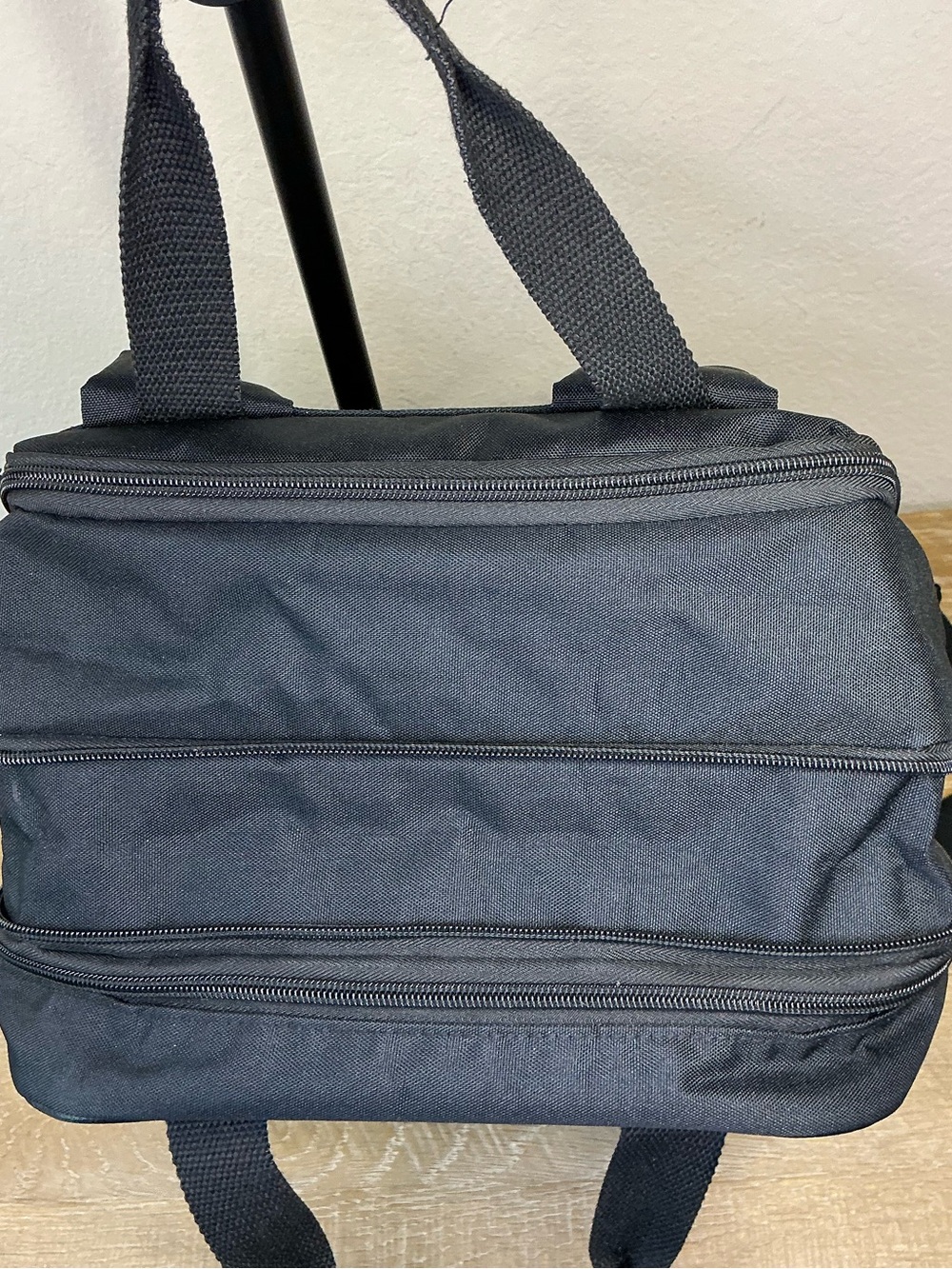 BEIS The Expandable Backpack in Black - Picture 4 of 12
